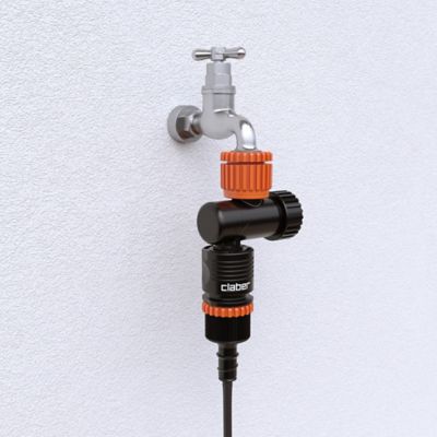 Raccord fileté 20/27mm coloris Noir Claber