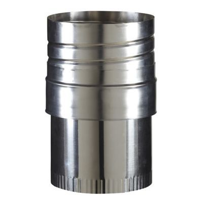Raccord flexible conduit émaillé 100-80 mm Poujoulat