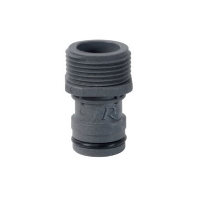 Raccord gros débit adaptateur mâle 1" pour pompe eau