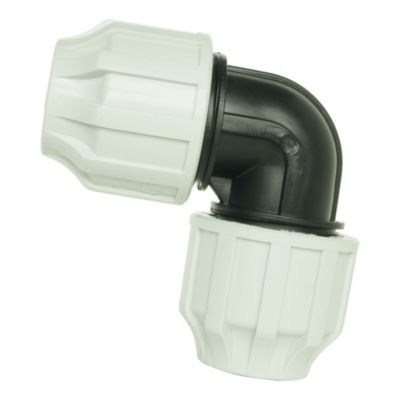Raccord plastique coudé égal pour tube PE diam 40 mm - Somatherm For You