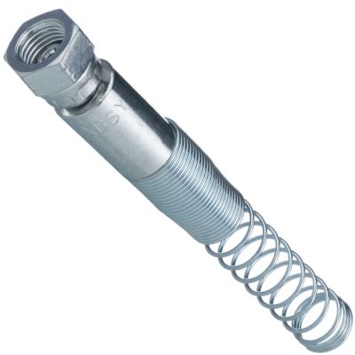 Raccord pour Tuyau de Peinture 1/4 - Acier Inoxydable, Protection Anti-Usure, Ressorts Anti-Pliage, Durable