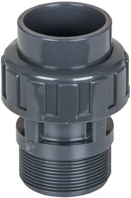 Raccord PVC GRE en 3 parties Ø50 macho 2" 1/2 PN16