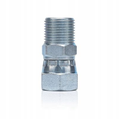 Raccord Rotatif Haute Pression 1/4 Femelle vers 3/8 Mâle - Inox 400 Bar, Étanchéité 60, Pour Pistolet Airless
