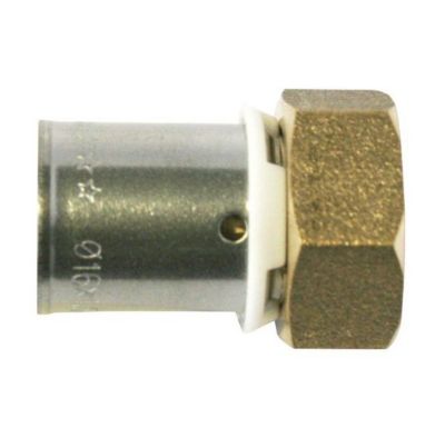 Raccord à sertir fixe femelle PER D20 F3/4 - GARIS - 3306-20-20