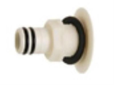 Raccord étanche pour bac à condensats - sortie diam : 20mm avec joints