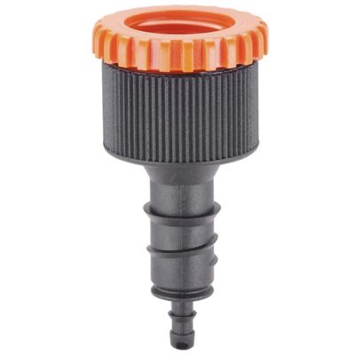 Raccord tuyau 13/16mm - 4/6mm en plastique