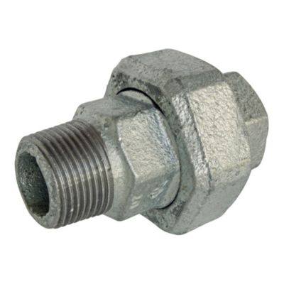 Raccord Union conique Fonte galva Mâle Femelle 33/42 N 341 - Somatherm For You