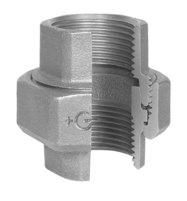 Raccord union fonte galva à joint conique FF-340G20-340G20 | Castorama