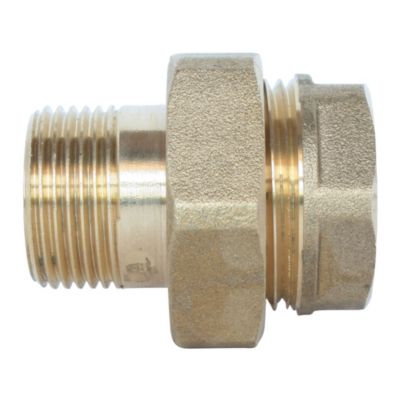Raccord union laiton Mâle Femelle 26/34 - Somatherm For You
