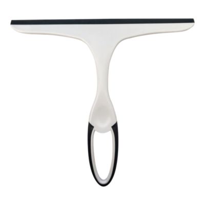 Raclette de douche anti-traces pour vitres, miroirs et carrelage