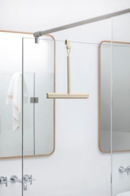 Raclette de douche avec crochet à suspendre, beige, Brabantia ReNew