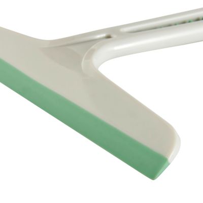 Raclette de douche et vitres GoodHome blanc L.20 x l.22cm