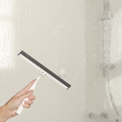 Raclette de douche + support blanc Cavally GoodHome