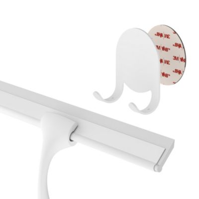 Raclette de douche + support blanc Cavally GoodHome