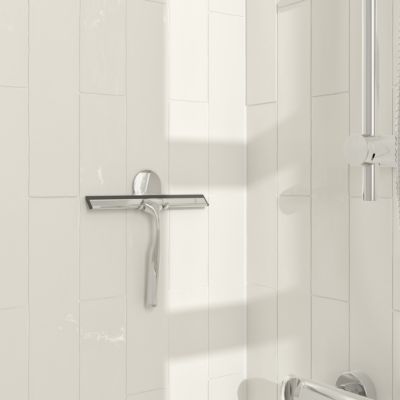 Raclette de douche + support chromé Cavally GoodHome