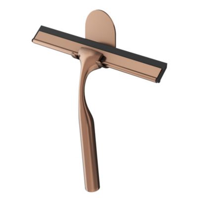 Raclette de douche + support cuivré Cavally GoodHome