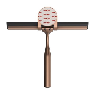 Raclette de douche + support cuivré Cavally GoodHome