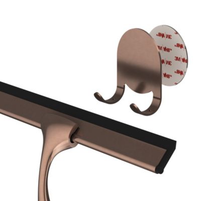 Raclette de douche + support cuivré Cavally GoodHome