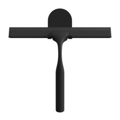 Raclette de douche + support noir Cavally GoodHome