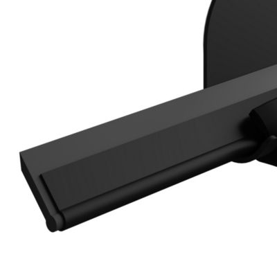 Raclette de douche + support noir Cavally GoodHome