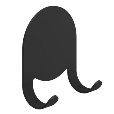 Raclette de douche + support noir Cavally GoodHome