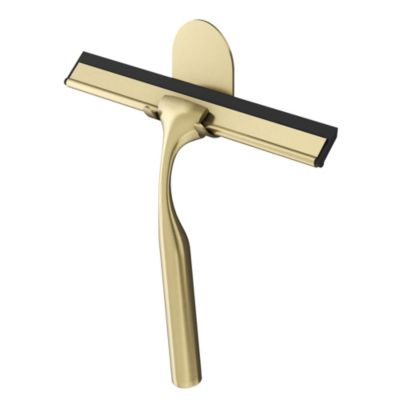 Raclette de douche + support or Cavally GoodHome