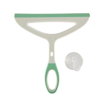 Raclette pour parois de douche blanc L.20 x l.21 cm