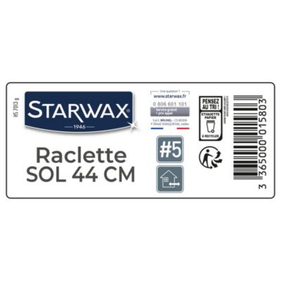 Raclette pour terrasses et sols carrelés Starwax L.44cm