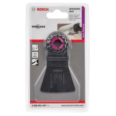 Racloir Souple Starlock Fein 34x52x0,4mm – Accessoire Pour Multi-outil, Gris Et Léger !