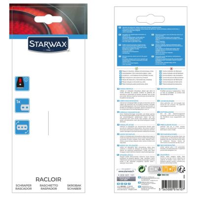 Racloir plaques induction & vitro-céramique Starwax