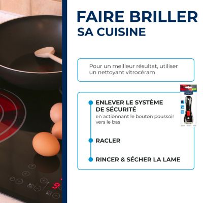 Racloir plaques induction & vitro-céramique Starwax