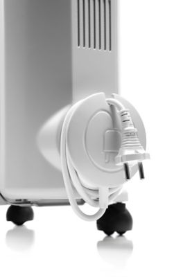 Radiateur à bain d'huile 1500 W, pour 15 m², blanc, l.39,2 x P.16 x H.65 cm, Delonghi Radia S TRRS0715
