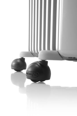 Radiateur à bain d'huile 1500 W, pour 15 m², blanc, l.39,2 x P.16 x H.65 cm, Delonghi Radia S TRRS0715