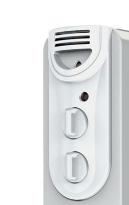 Radiateur à bain d'huile 2000 W, pour 20 m², blanc, l.41,5 x P.25 x H.63,5 cm, Supra Orso 2000 FR9010390B