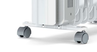 Radiateur à bain d'huile 2000 W, pour 20 m², blanc, l.41,5 x P.25 x H.63,5 cm, Supra Orso 2000 FR9010390B