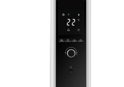 Radiateur à bain d'huile connecté 2000 W, pour 28 m², blanc et noir, l.42 x P.26 x H.66 cm, Mill Gentle Air Wifi 2000W OIL2000WIFI3