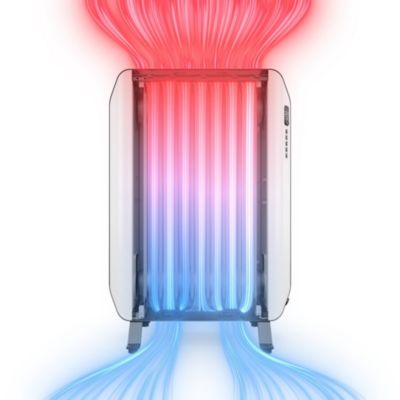 Radiateur à bain d'huile connecté 2000 W, pour 30 m², blanc, l.46 x P.32 x H.71 cm, Duux Edge Oil 2000 DXOH20