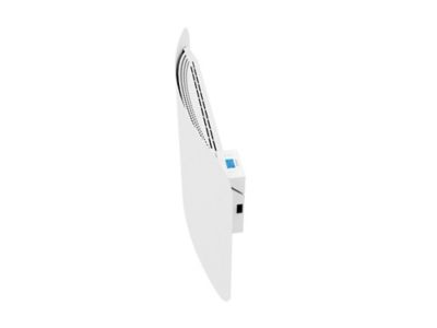 Radiateur à inertie pierre naturelle Curvado Dual Kherr blanc 2000 W