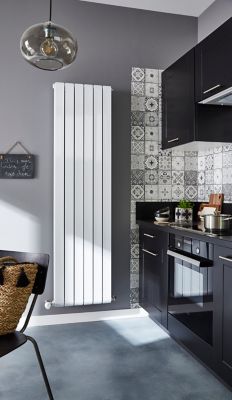 Radiateur Aluminium eau chaude Sira Rubino 1782W vertical