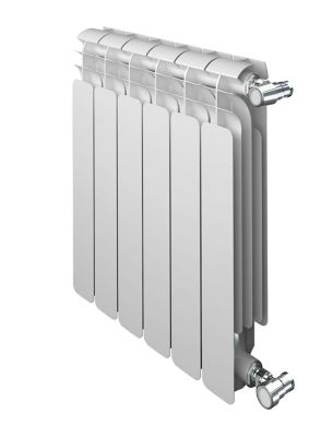 Radiateur Aluminium eau chaude Sira Tropical 1440W vertical