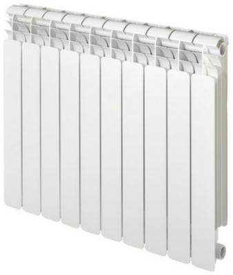 Radiateur Aluminium eau chaude Sira Tropical 1440W vertical