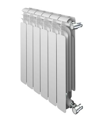 Radiateur Aluminium eau chaude Sira Tropical 576W vertical