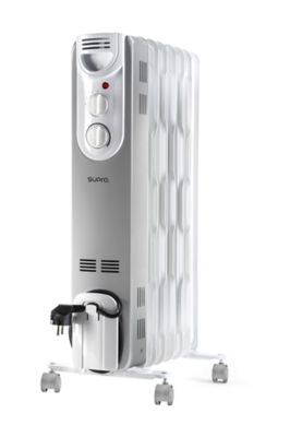 Radiateur bain d'huile 1500 W Supra Orso coloris blanc surface de chauffe jusqu'à 15 m²