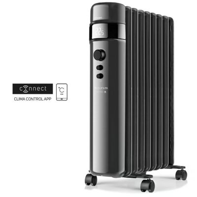 Radiateur à bain d'huile connecté 2000w noir Taurus Alpatec AGADIR CONNECT 2000