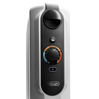Radiateur bain d'huile - DELONGHI - 1500 W - Jusqu'à 45 m2 - Mobile - Fonction anti-gel - Gris