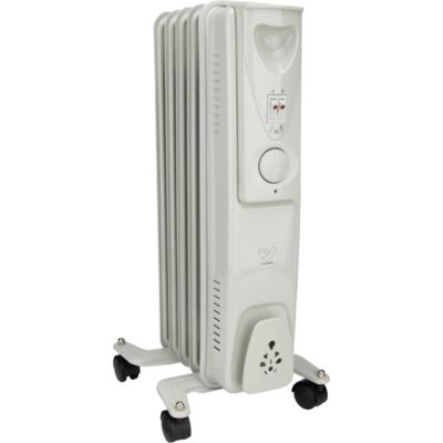 Radiateur bain huile Mobioil 1000W blanc Voltman