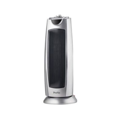 Radiateur Céramique Oscillant 2000W - PROFILE - Gris - Chauffage Rapide