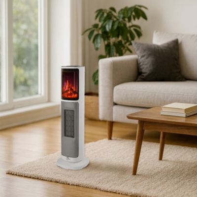 Radiateur Céramique Oscillant Lizeo 2000 W Blanc Sannover
