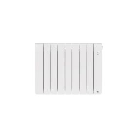 Radiateur chaleur douce BILBAO 4 1250W horitontal blanc brillant - THERMOR - 493824