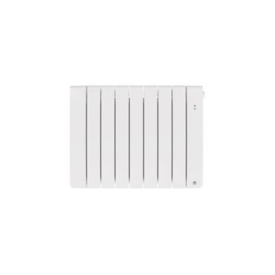 Radiateur chaleur douce BILBAO 4 1250W horizontal blanc brillant - THERMOR - 493824